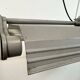 Grey Industrial Hanging Tube Light from Polam Gdansk, 1970s