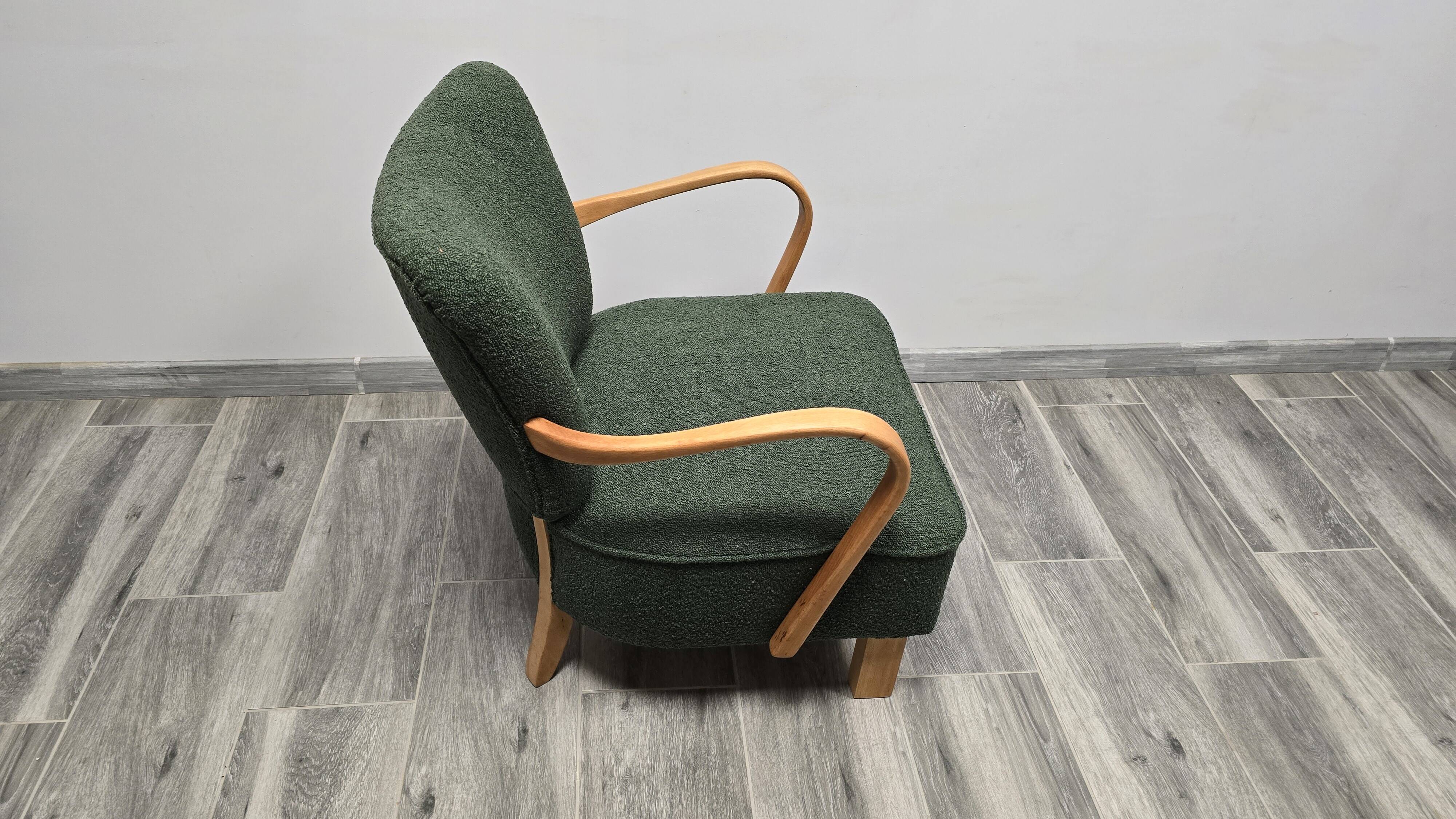 Cocktail Armchair by Jindřich Halabala, 1950s