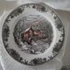 Set of 9 queen's english porcelain plates