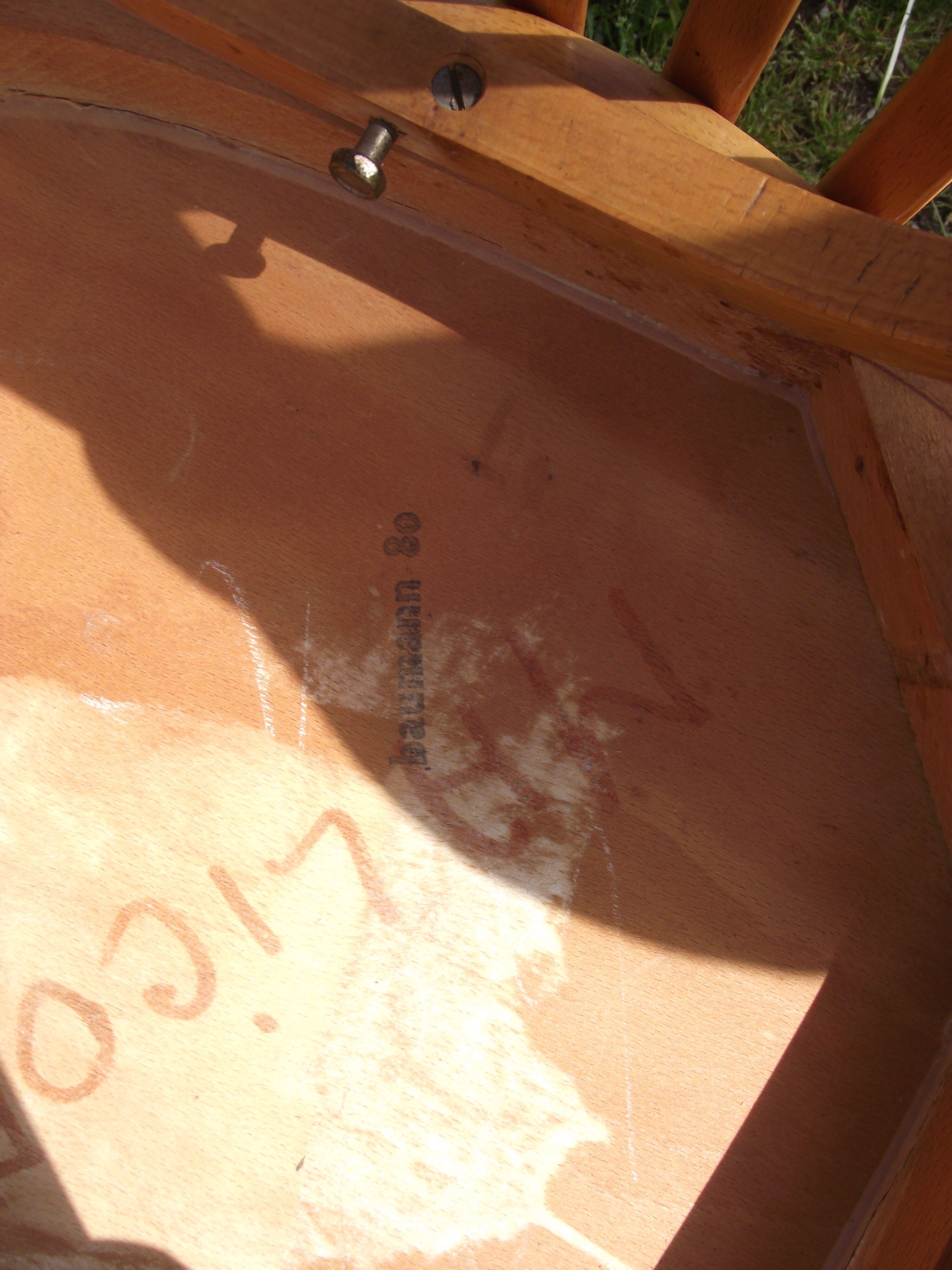 3 Bauman bistro chairs