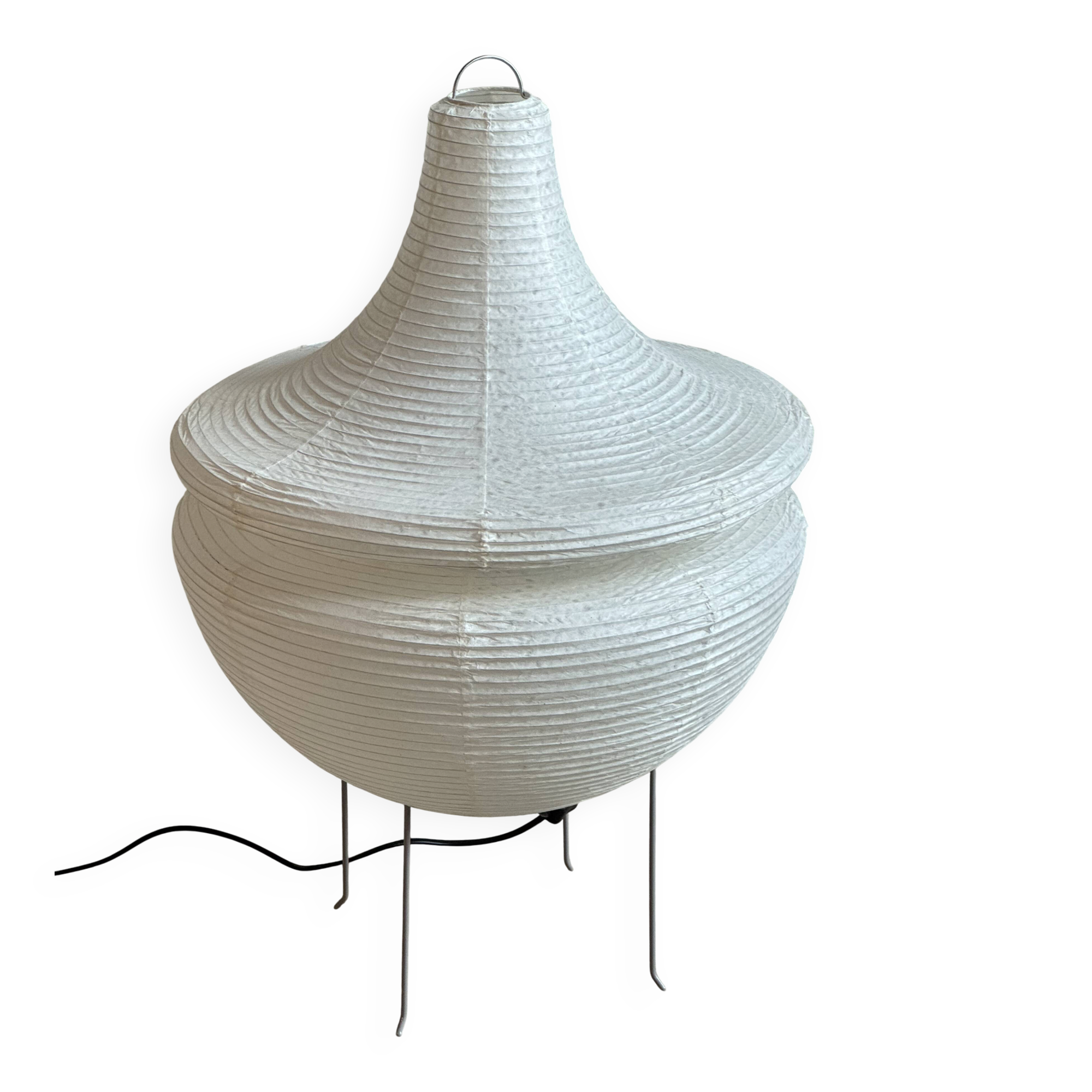 Lampe en papier japonais fait main Hayasi Kogei, Fores
