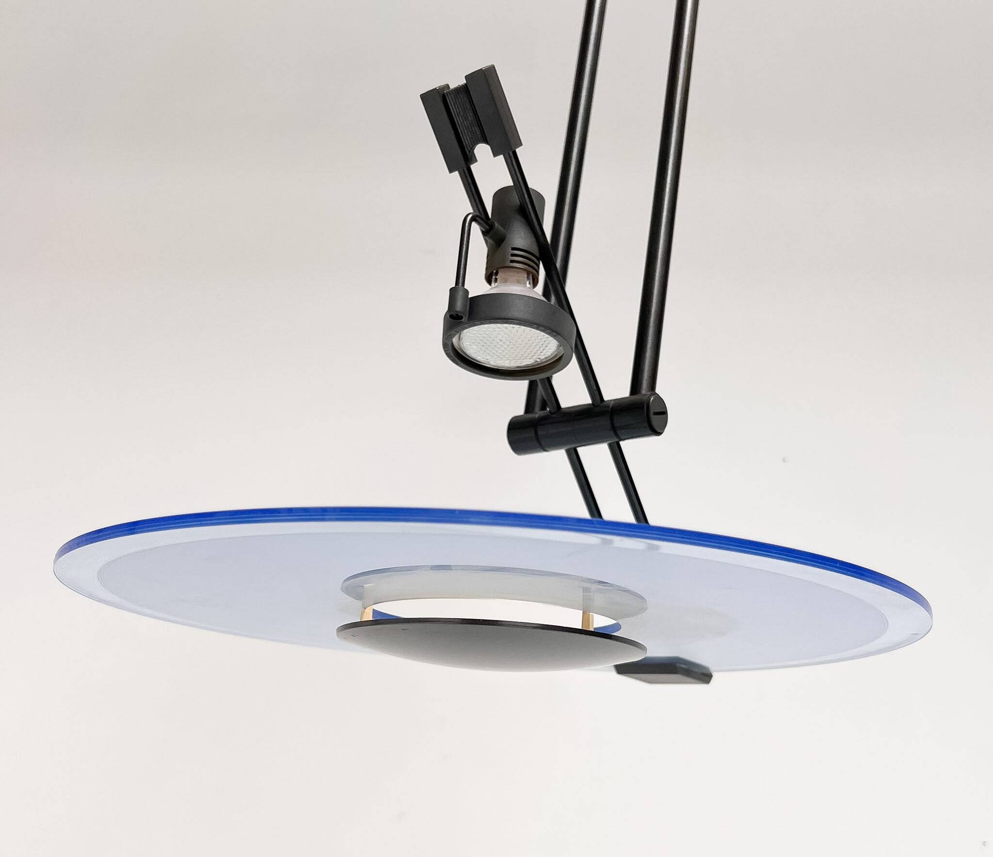 Philips Manhattan pendant lamp by Alfred van Elk, 1980s