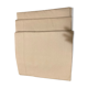 Set de 3 draps en métis blanc