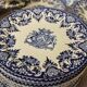 Service in faience of Gien Coat of arms crown and lions XIXth