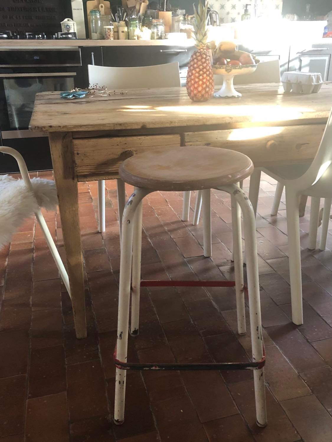 Old industrial stool / workshop