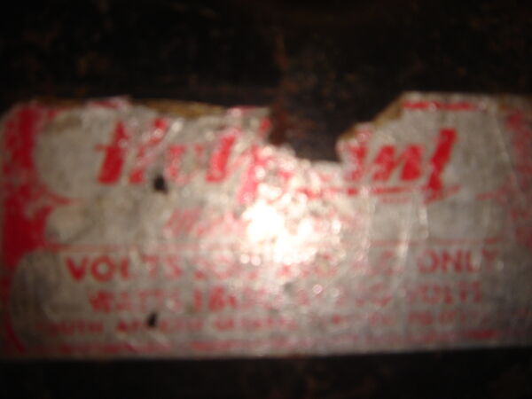 Ventilateur de 1950/60 Rego Hotpoint industriel