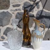 Glass whisky decanter