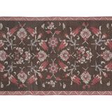 Southwest Wool Rug, Oriental Turkey Oushak Rug with Floral Pattern 4'11" X 8'5"