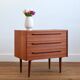 Commode scandinave teck vintage 1960s