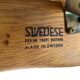 Vintage Swedish lamino armchair Yngve Ekstrom Design