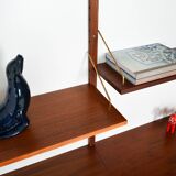 Teak shelving unit, Danish design, 1960s, designer: Poul Cadovius