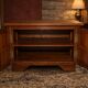 Traditional studded TV cabinet, inspired by heroic fantasy.