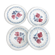 4 dessert plates digoin cannes