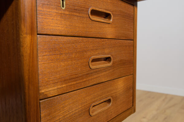 Bureau en teck de style mid-century moderne d'Edmund Jorgensen, Danemark, années 1960.