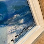 Framed “Cap Ferrat” oil painting
