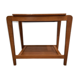 Art deco double top side table