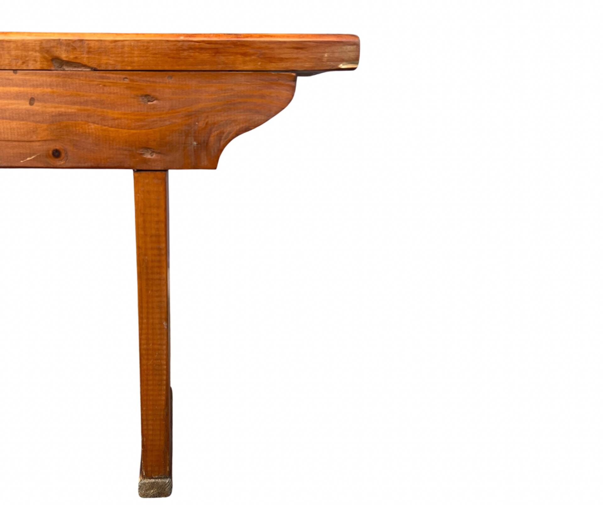 2 solid wood benches - farmhouse benches