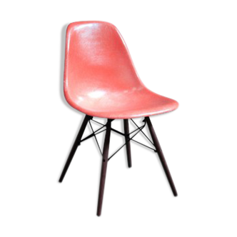 Chair Eames DSW coral Herman Miller 1970 edition