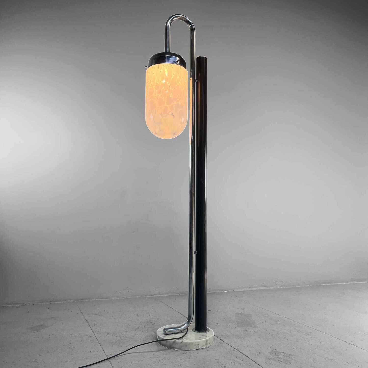 Mid-century Murano design floor lamp from the 60s, Italy