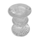 Glass candlestick