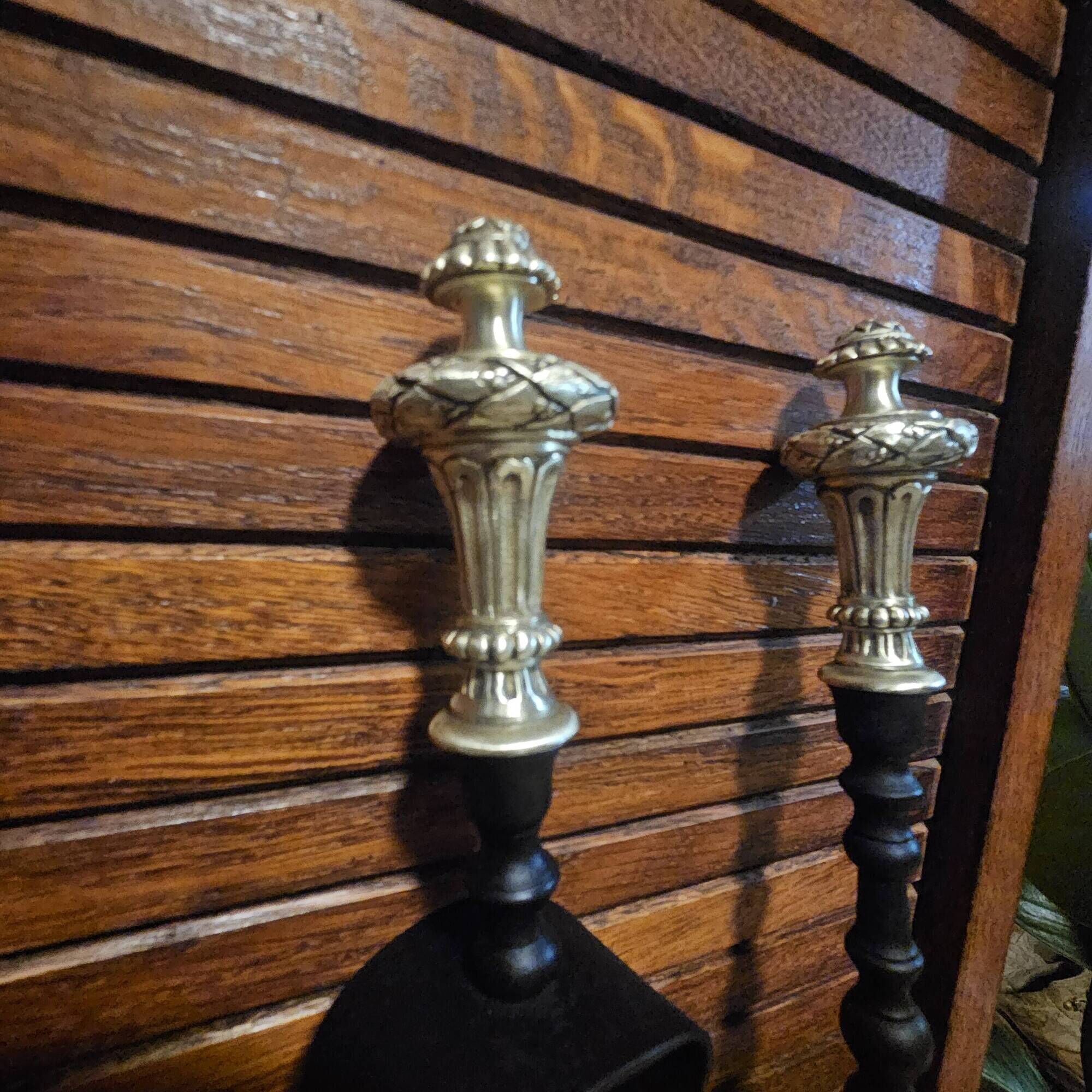 Fireplace poker set