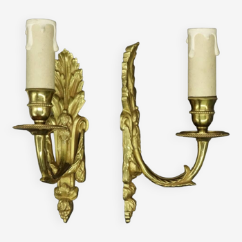 Pair of Louis XVI style wall lights from Hettier & Vincent