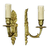 Pair of Louis XVI style wall lights from Hettier & Vincent