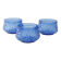 Set of 3 Vintage IVIMA Blue Glass Dessert Bowls, 1960s