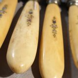 Ivory handle knives xixth