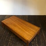 Table basse en teck scandi design Conran Ottoman