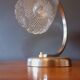 Pair of 40s/50s art deco style lamps/wall lights