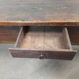 18th century solid oak farm table