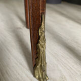 Pair of bedside tables in the shape of a stab, Louis XVI style