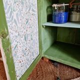 Renovated patinated white jam