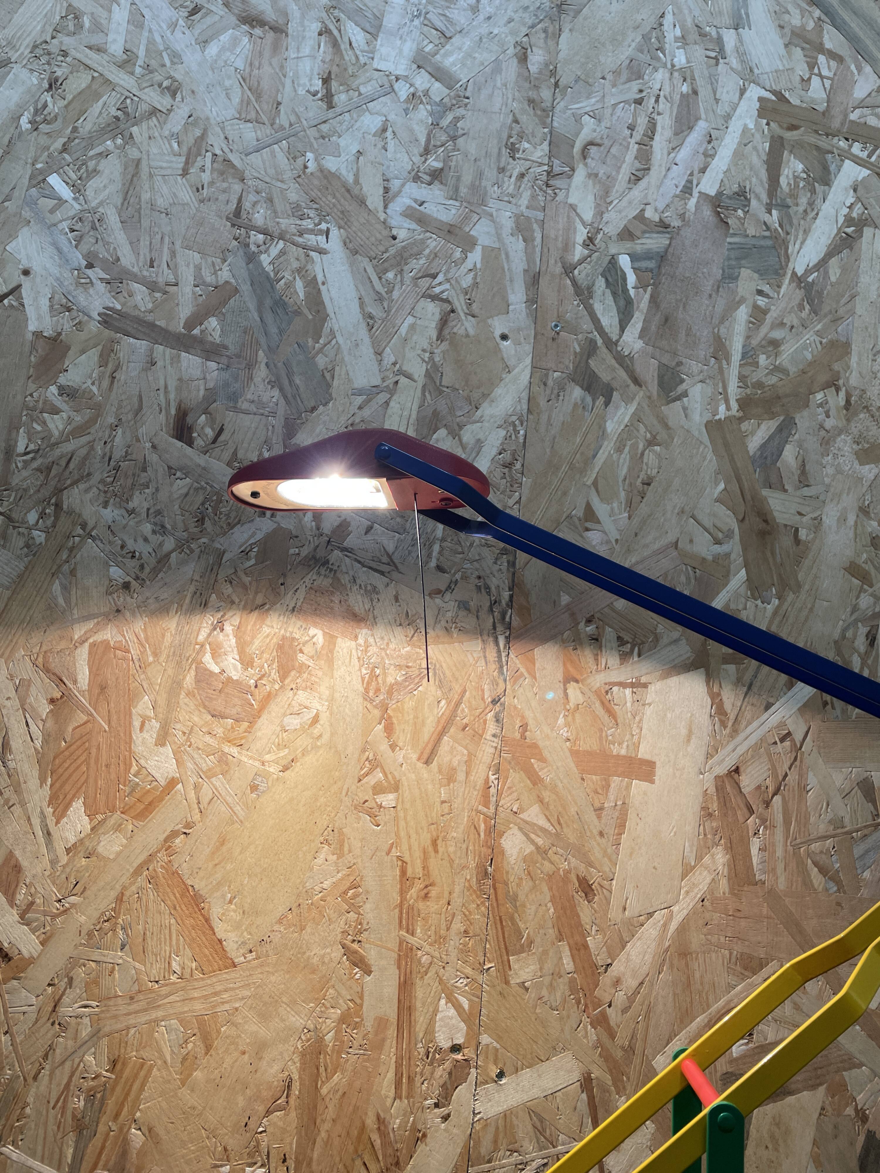 Desk lamp with pendulum Stilplast 1980s
