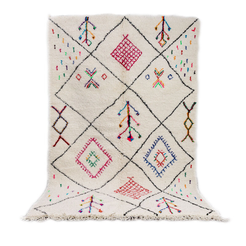 Moroccan carpet style azilal 167x260 cm