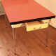 Table et chaises rockabilly en Formica structure Eiffel.
