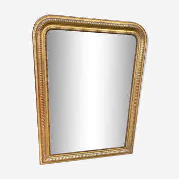 Miroir Louis Philippe doré 120x88