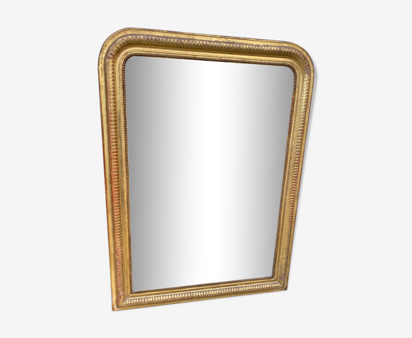 Miroir Louis Philippe doré 120x88