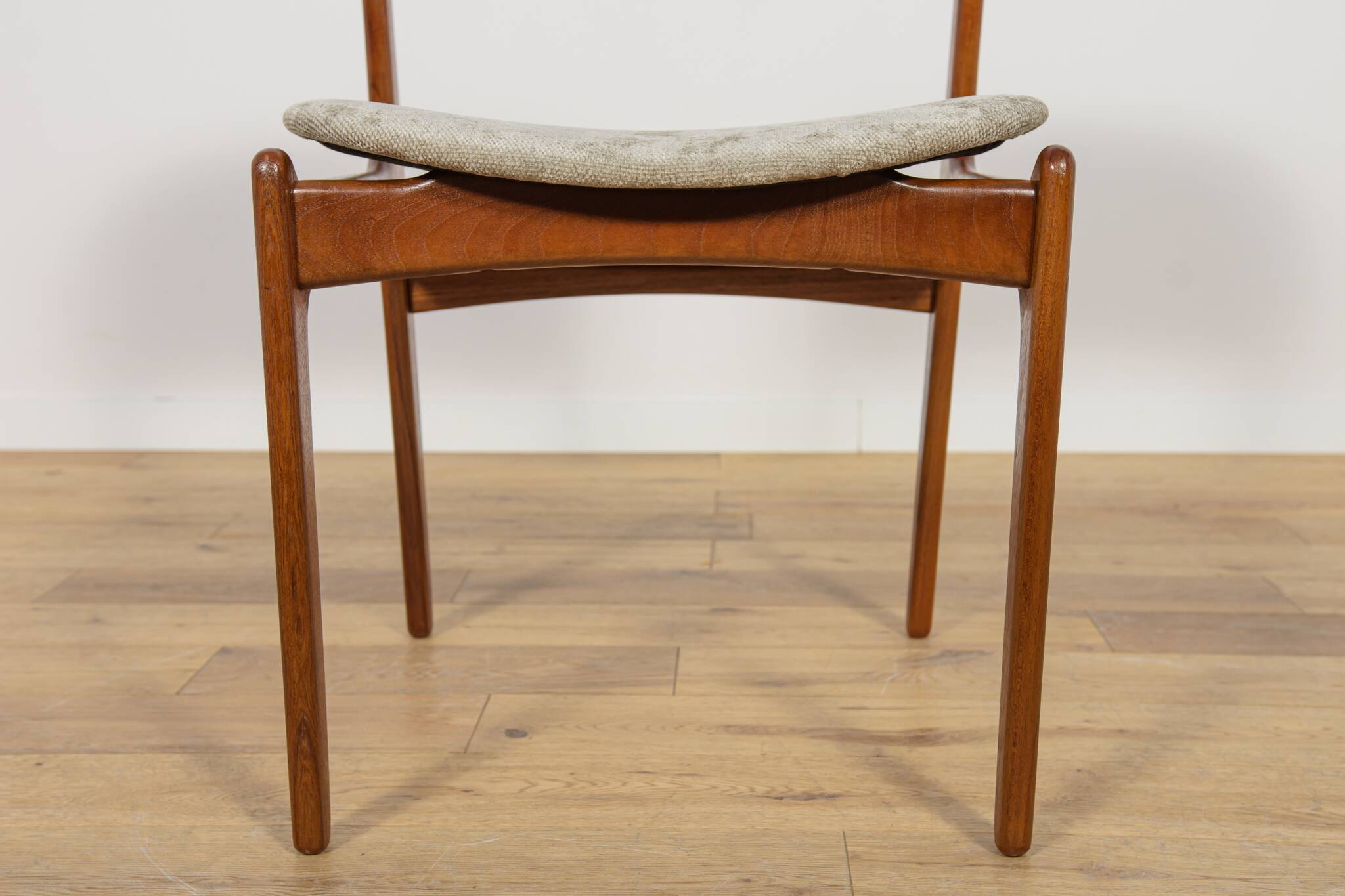 Mid-Century Model 49 Dining Chairs in Teak by Erik Buch for Odense Machine Gunning, 1960s, Set of 4