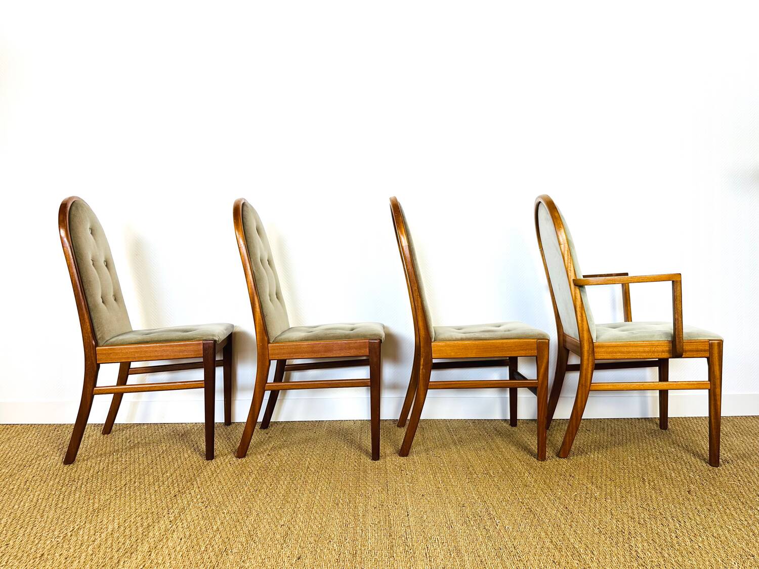 4 vintage chairs from the 1960s