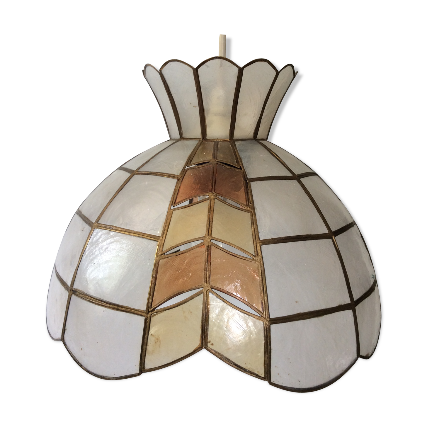 Vintage mother-of-pearl hanging