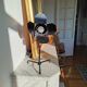 Lampe projecteur noire vintage