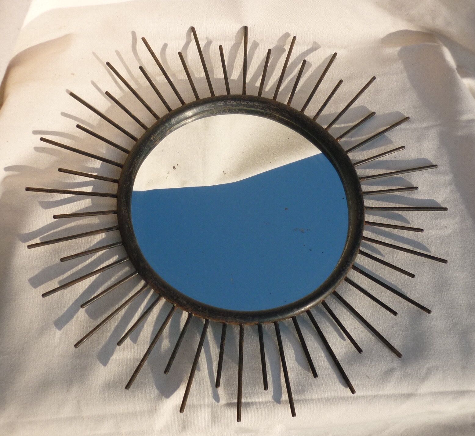 Art Deco Sun Mirror - 42.5 cm