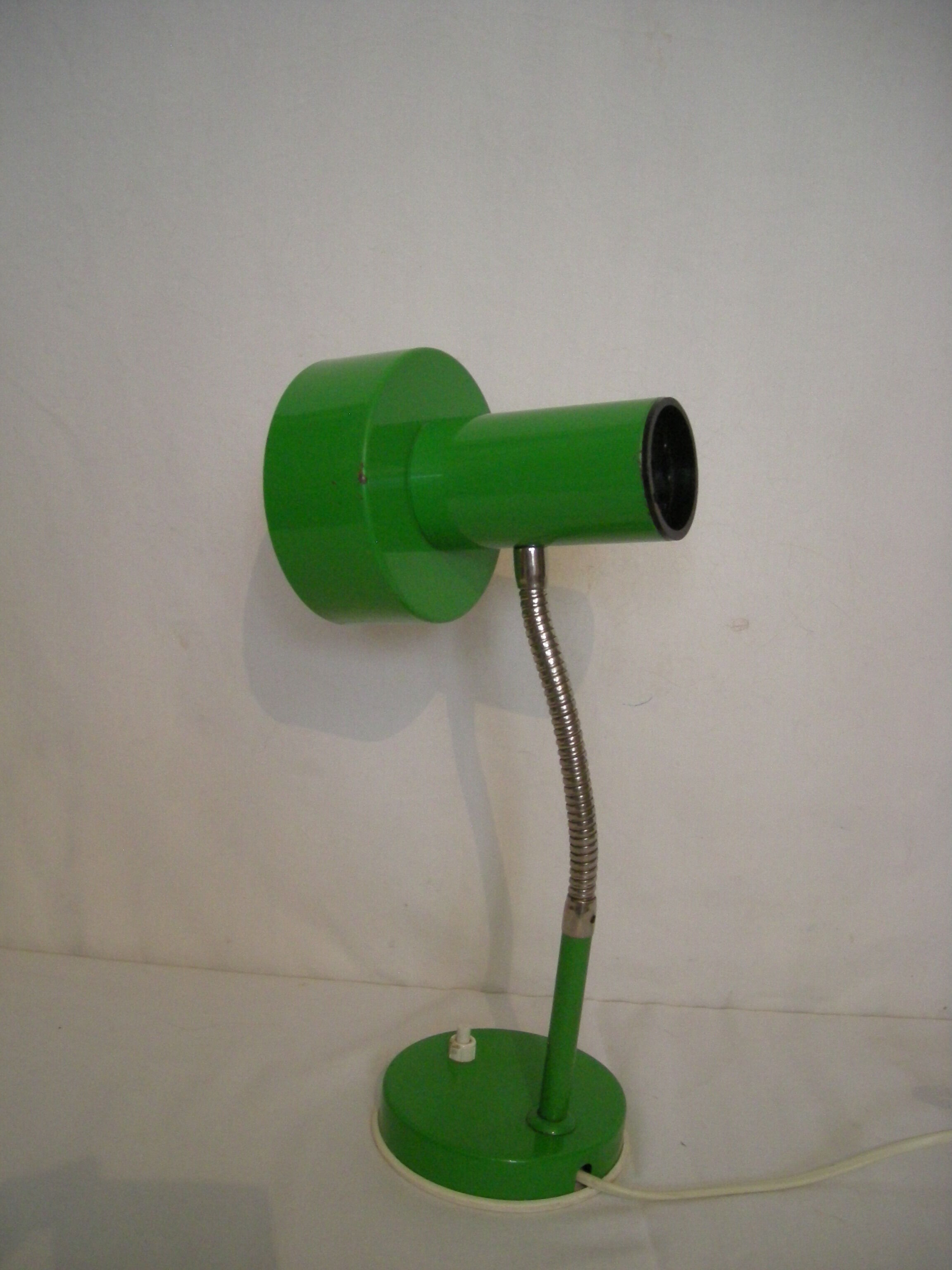 Green lamp from the 60s - 70s