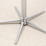 Vintage chair adjustable workshop beech chrome