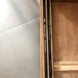 Wardrobe sewing door