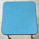 Tabouret formica pieds eiffel vintage