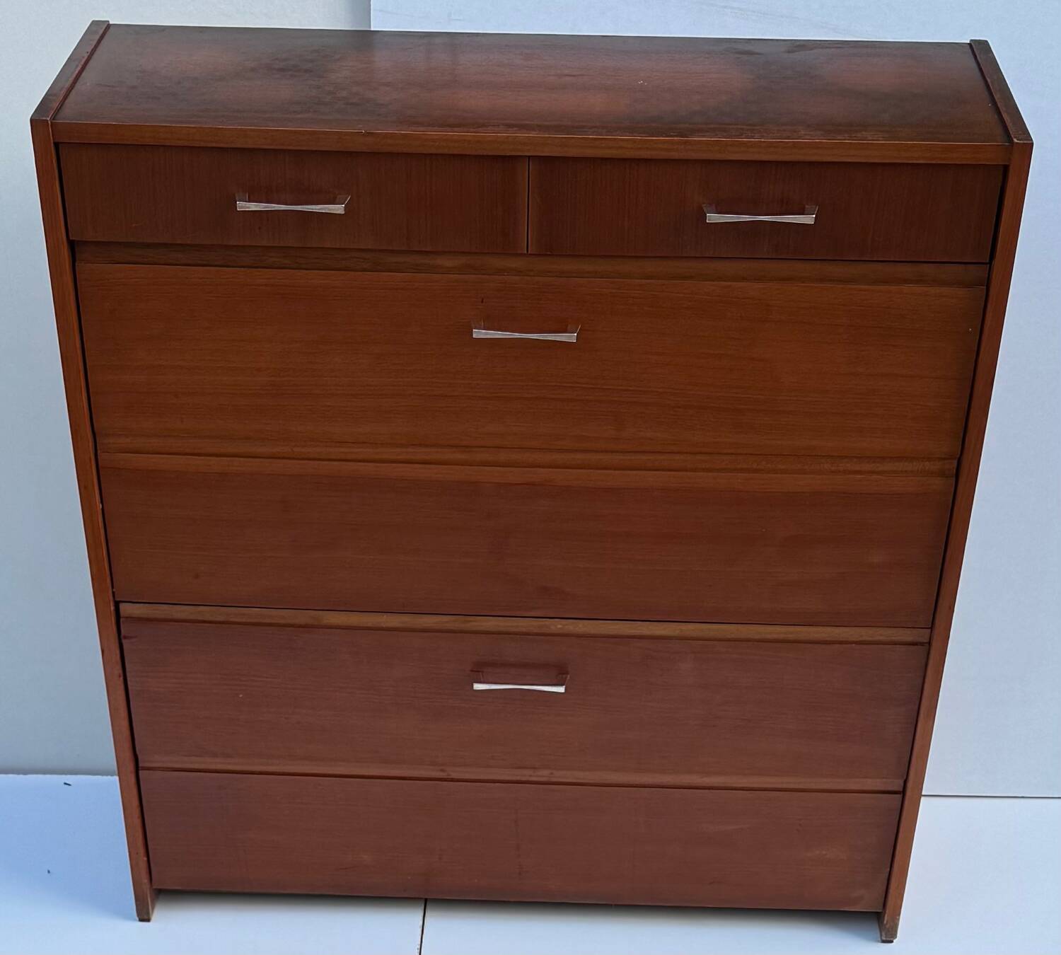 Vintage shoe cabinet