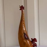 glazed plaster hen